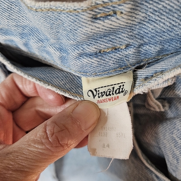 Vintage Denim Buttondown SkirtSize 14 - Picture 15 of 16